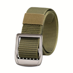 21in Tactical Alloy Buckle Canvas Belt for Outdoor Work Waist Casual Pants