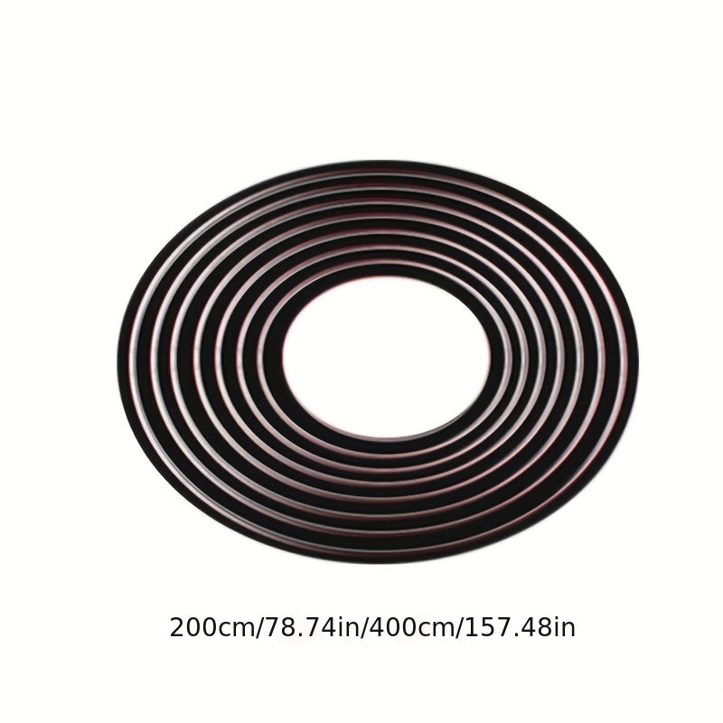 V Shape Car Seal Strip 2 4m 78 74 157 48in Auto Side Window Rubber Sealing