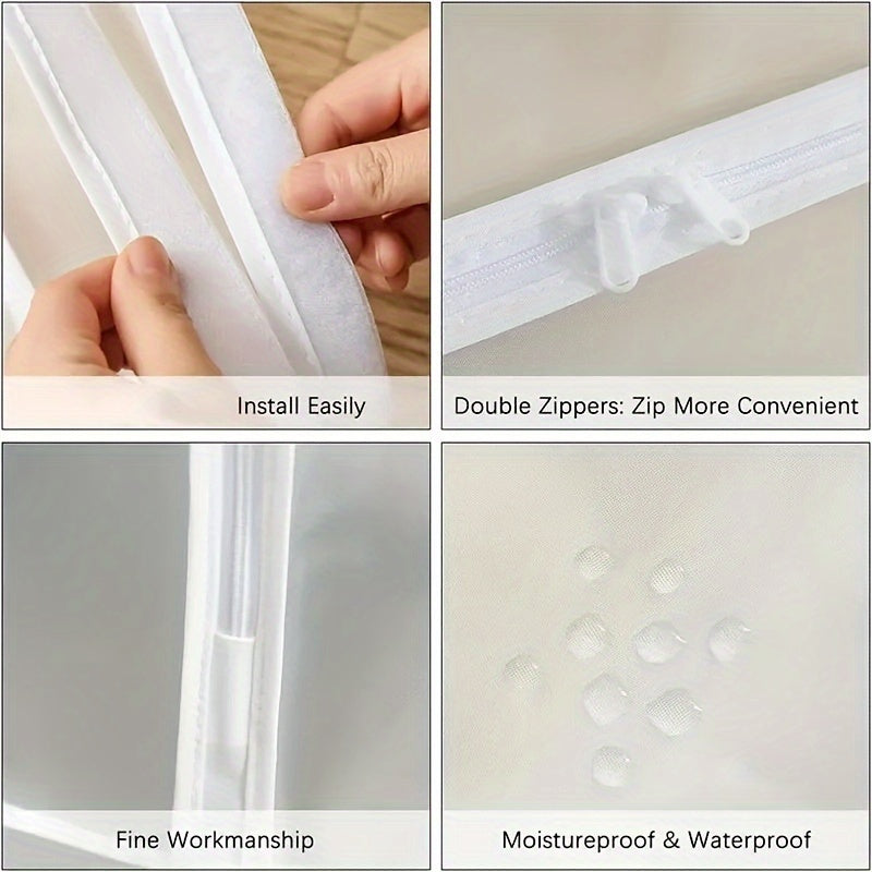 Transparent Suit Dust Cover Bags Hanging Clothes Storage Bags