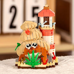 Ocean Animal Building Blocks DIY Toy Decoration Gift