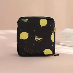Large Capacity Sanitary Napkin Storage Bag Portable Aunt Towel Bag