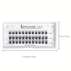 DIY Eyelash Extensions 36 Clusters C D Curl 13 15mm