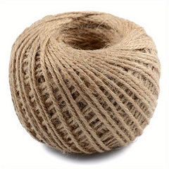 Natural Jute Twine 400 Feet Dia1MM DIY Rope Garden Twine Cord