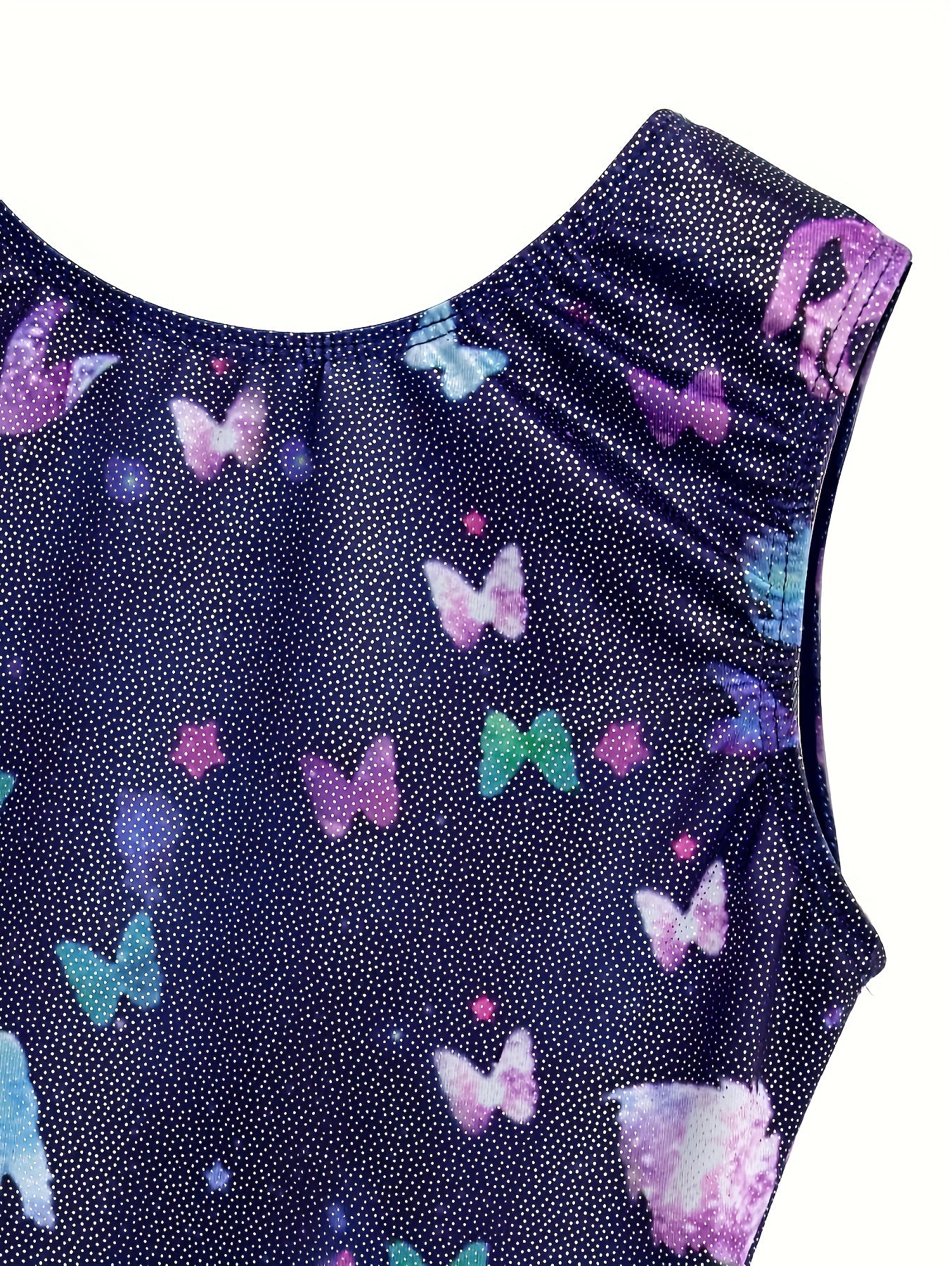 Unicorn & Mermaid Graphic Ballet Leotard Dance Suit for Girls