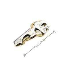 Adventure Carabiner Keychain with Bottle Opener
