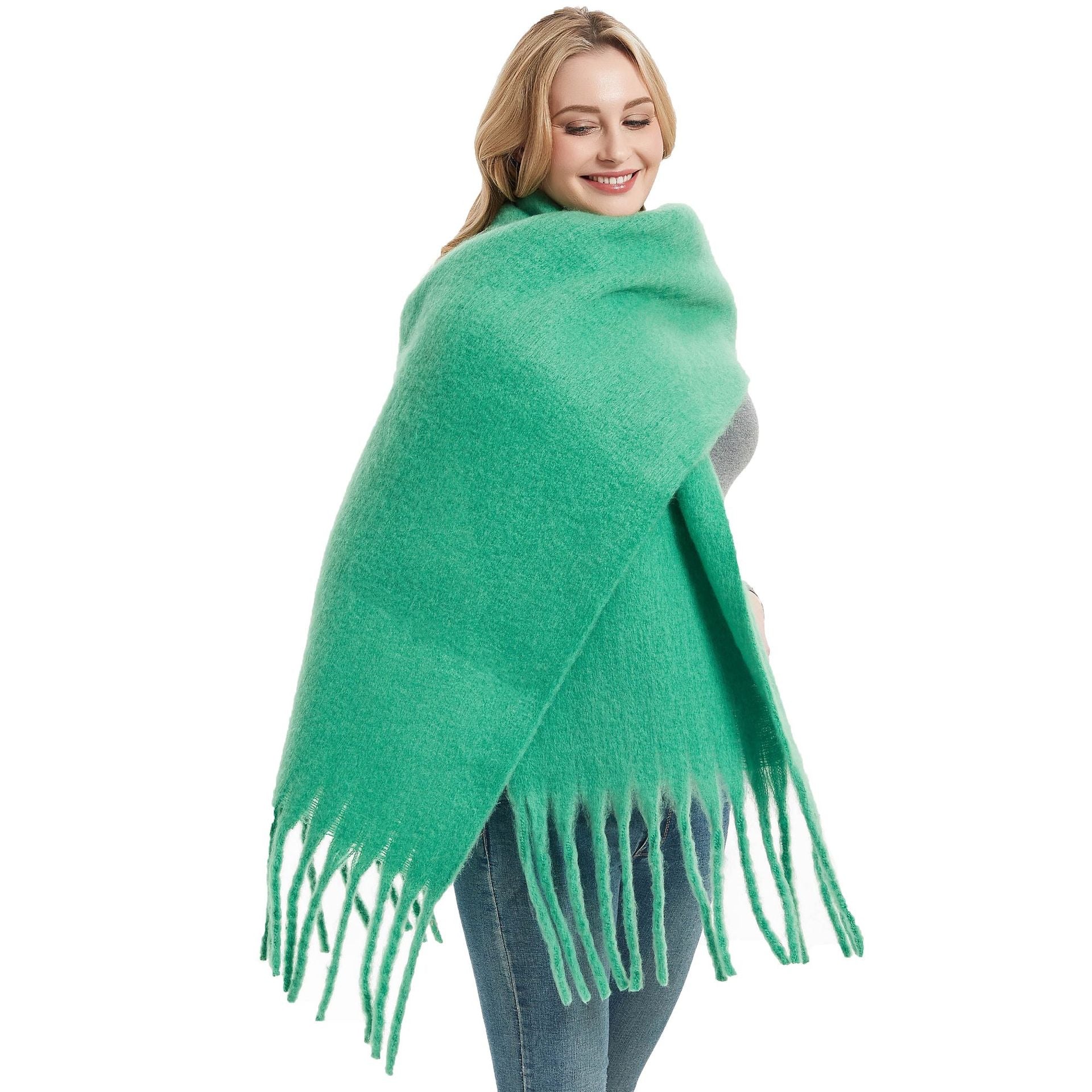 Large Blanket Chunky Oversized Winter Fall Warm Scarf