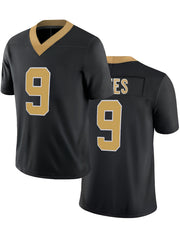 Men's American Football Jersey V-Neck Short Sleeve Breathable Rugby Sweatshirt