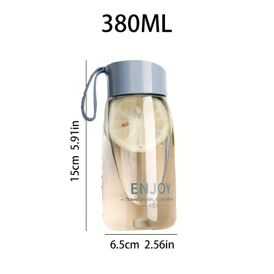 1pc Sports Water Bottle 380ml BPA Plastic Portable Drinking Cup