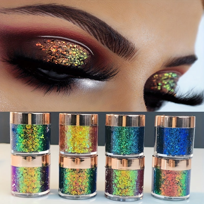 10g Chameleon Eyeshadow Metallic Glitter Eye Shadow Palette Makeup