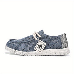 Men's Lightweight Breathable Canvas Shoes For Jogging