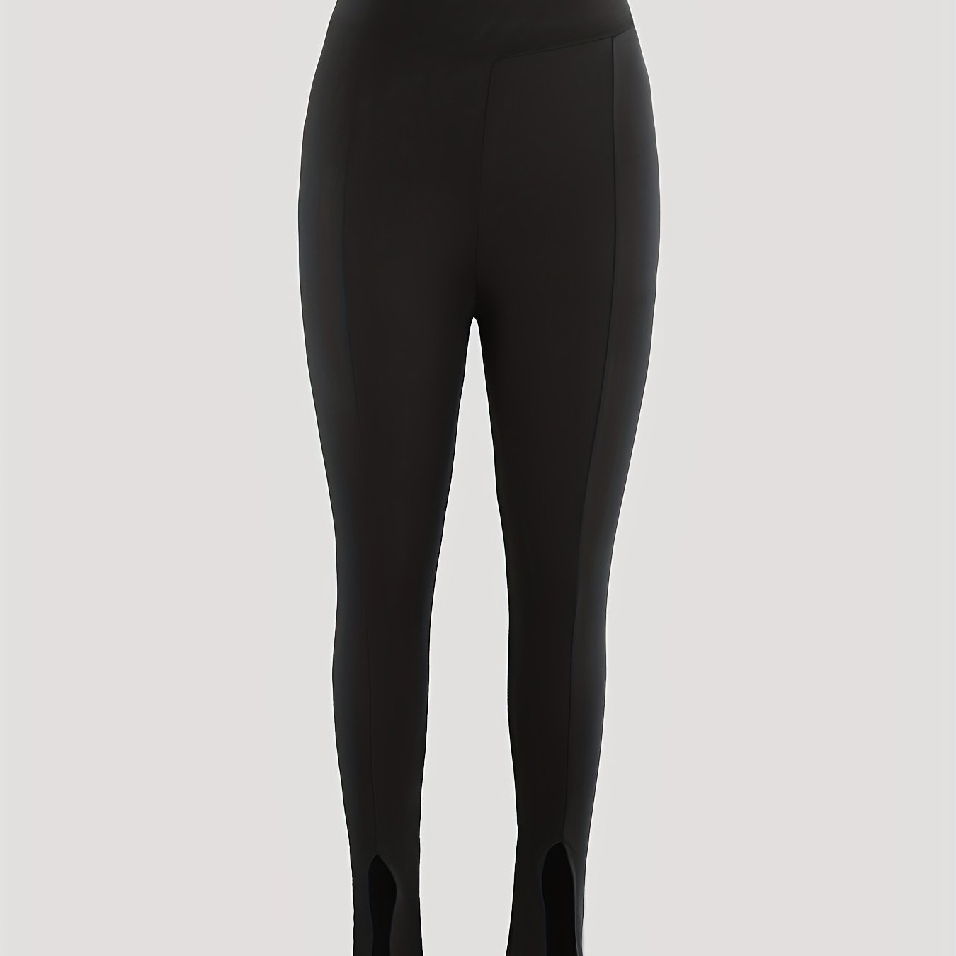 Front Split Shaping Pants Tummy Control Compression Slimming Pants