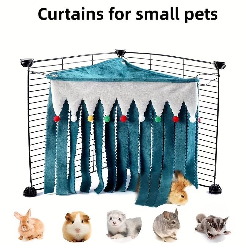 Small Pet Nest Curtain Winter Closed Bed Cover For Sleep