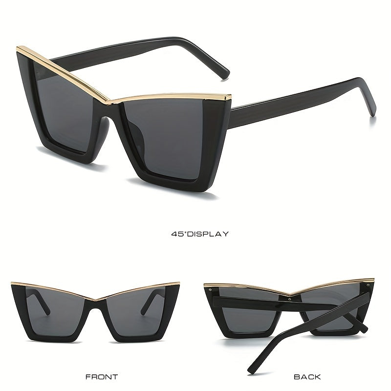Y2K Cat Eye Sunglasses Beach Party Club UV400