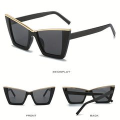 Y2K Cat Eye Sunglasses Beach Party Club UV400