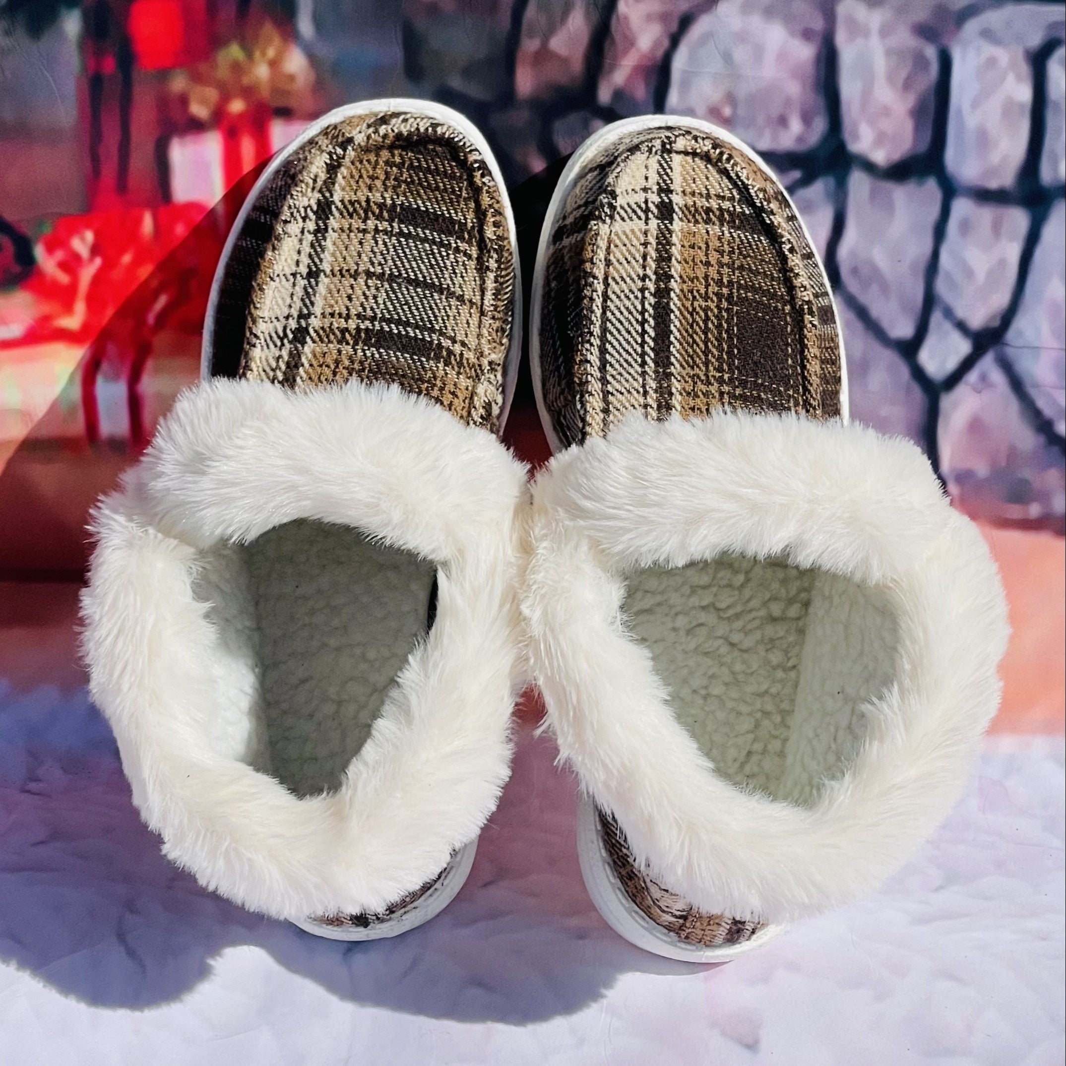 Gradient Coffee Winter Boots for Women