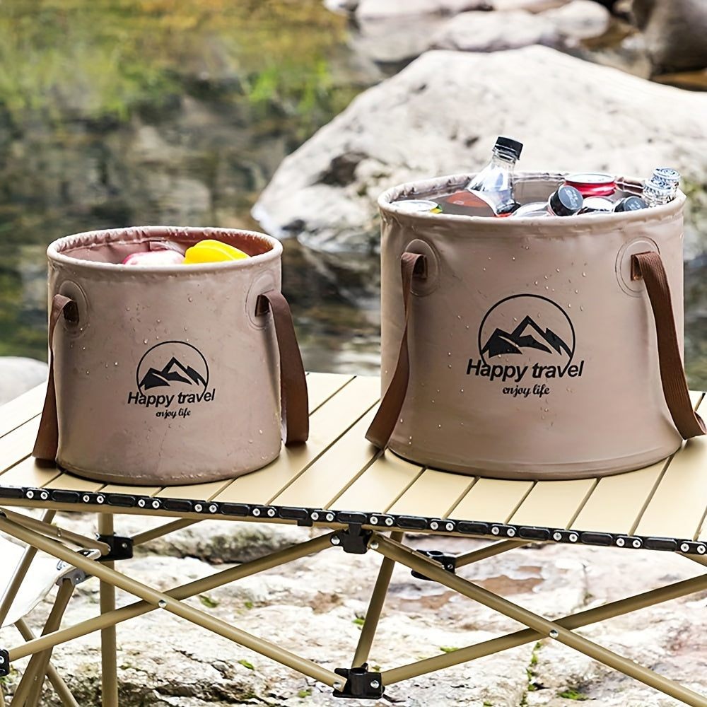 Portable Collapsible Fishing Bucket for Camping Hiking