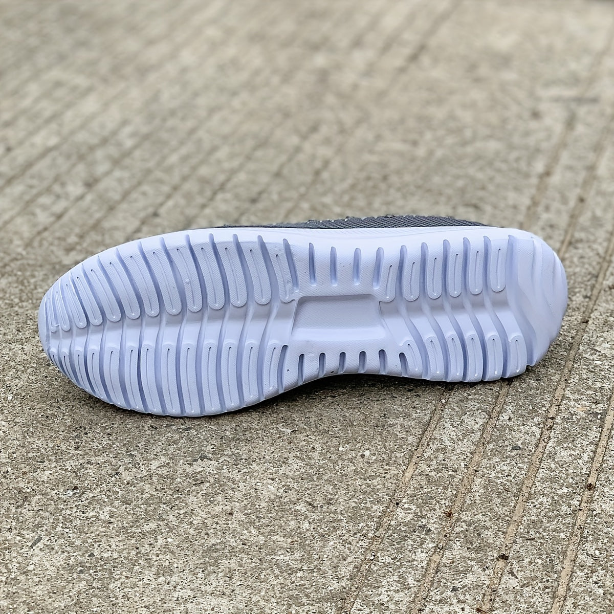 Women's Rhinestone Knit Sports Shoes Low Top Slip On Casual Sock Shoes