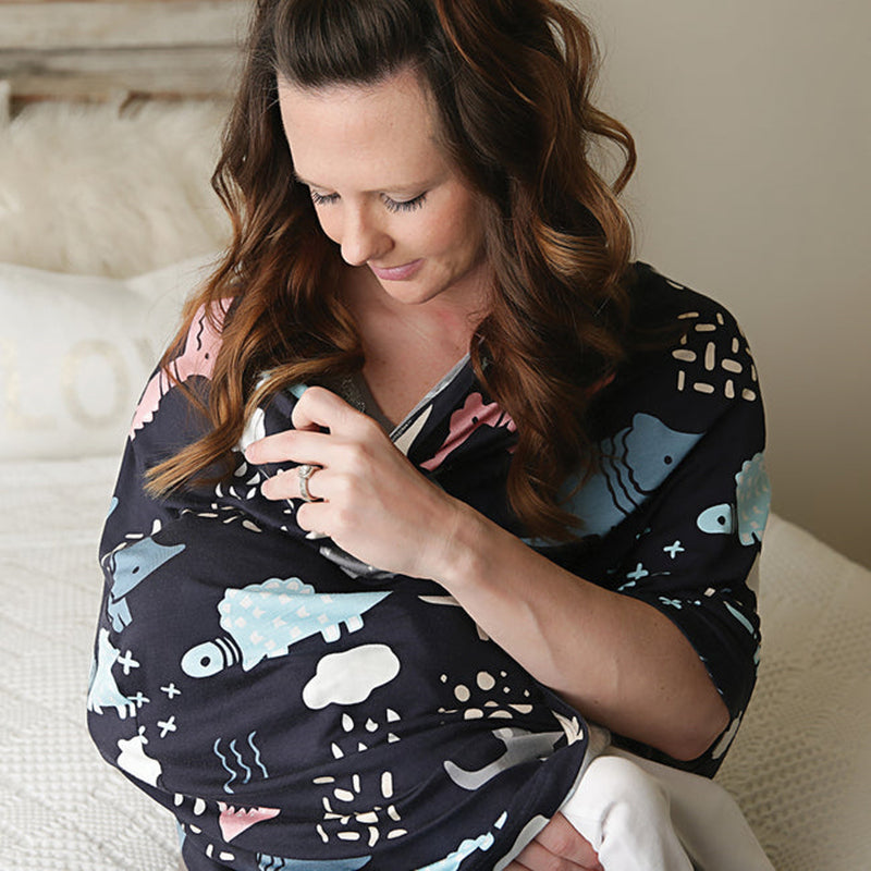 Stretchy & Soft Car Seat Canopy for Babies - Gender Neutral
