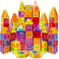 Mini Magnetic Building Blocks 3D Construction Toy Set for Kids