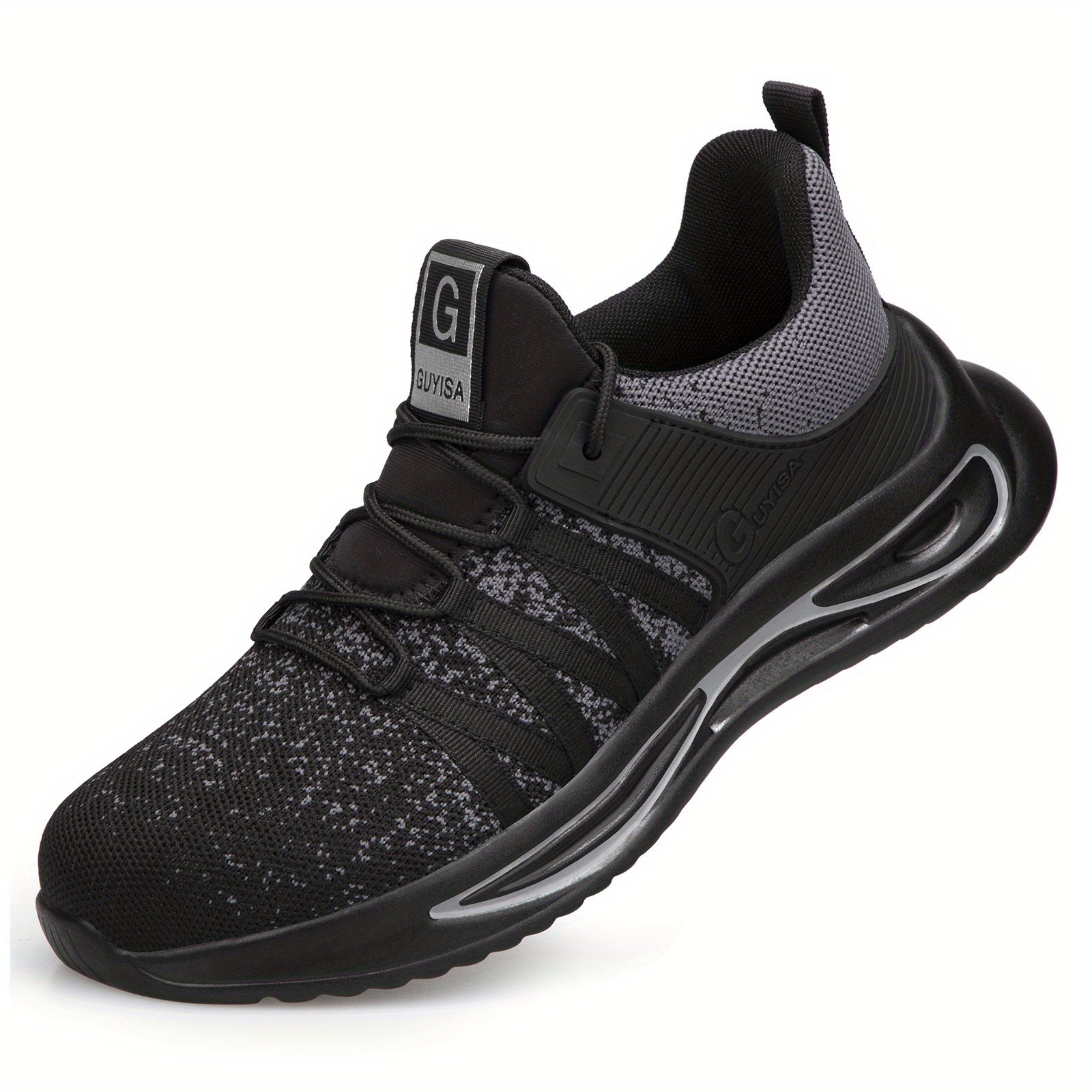 Men's Steel Toe Work Shoes Comfortable Sneakers Spring Summer