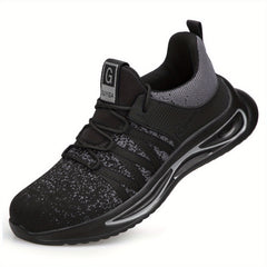 Men's Steel Toe Work Shoes Comfortable Sneakers Spring Summer