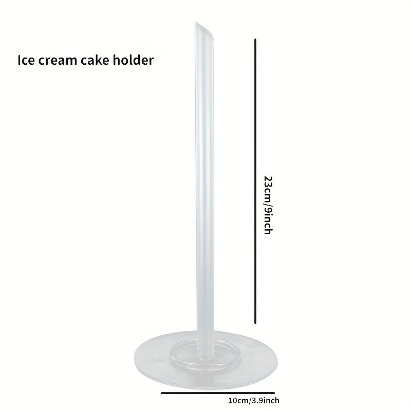 1pc Donut Ice Cream Cake Stake Holder Bracket Birthday Cake Dessert