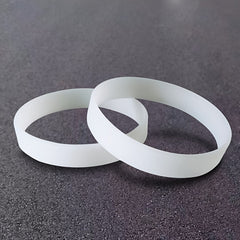 2-Pack Purple Silicone Bracelet for Day and Night