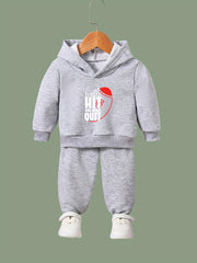 Kid's Hustle Hit Never Quit Outfit Hoodie & Pants Set