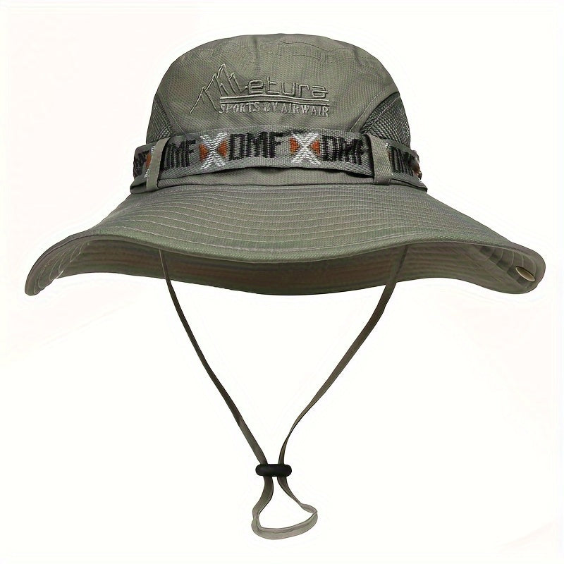 Breathable Wide Brim Sun Hat for Outdoor Activities