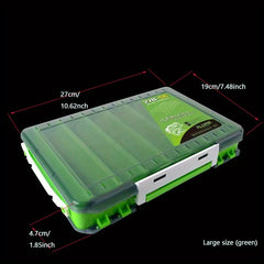 Portable Waterproof Fishing Tackle Box Outdoor Storage