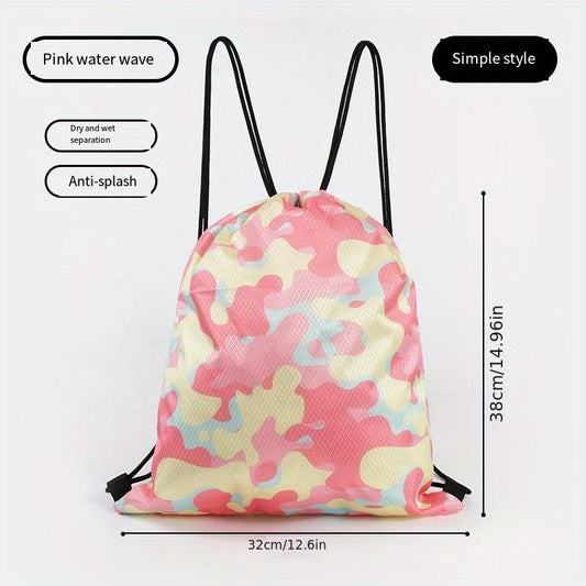 Kids Waterproof Beach Backpack with Wet and Dry Separation