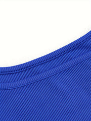 Casual Yoga Jumpsuit Square Neck High Stretch Fitness Yoga Romper