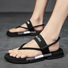Men's Lightweight Non Slip Sandals Quick Drying Comfy Slides Beach Shoes