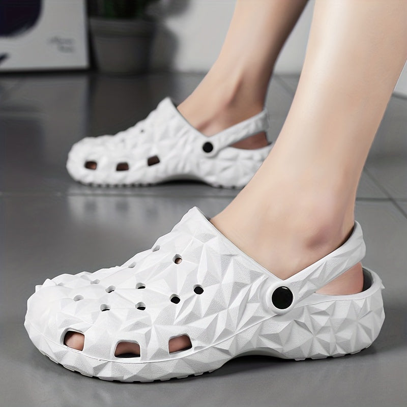 Women's Hollow Sandals Slip On Slingback Flat Shoes
