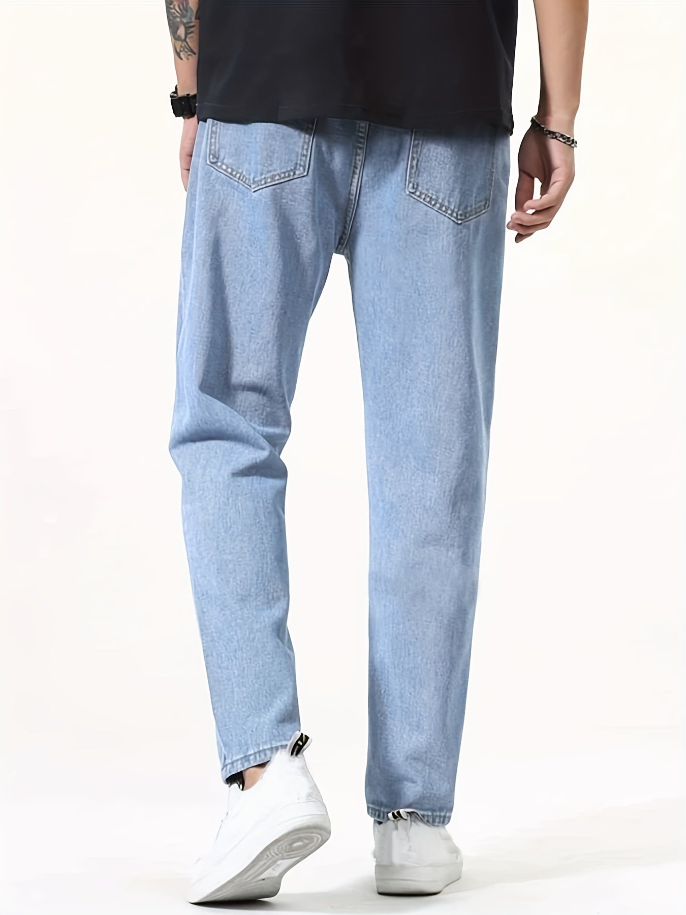 Men's Slim Fit Light Cotton Jeans