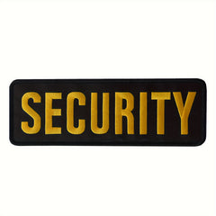 1pc SECURITY Embroidered Morale Patches For Caps Uniforms Ves
