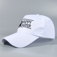Easter Bunny Baseball Cap Embroidered Sun Hat Adjustable Dad Hats
