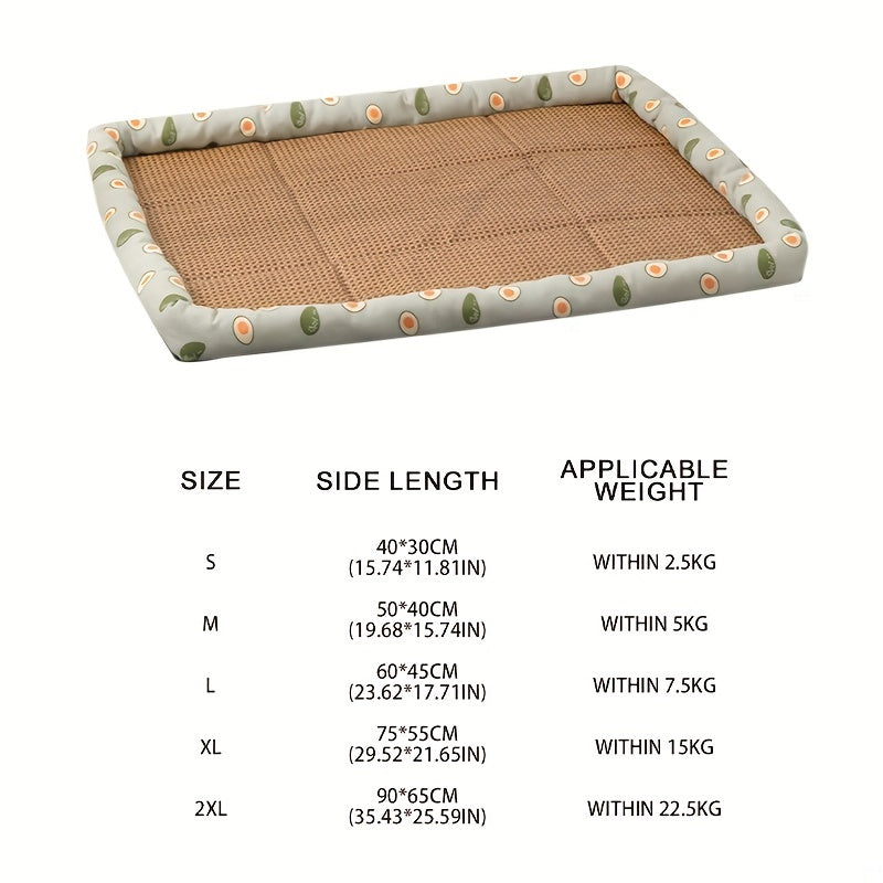 Pet Cooling Mat for Dogs Cats Provides Refreshing Sleep Kennel Sofa Bed