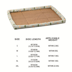 Pet Cooling Mat for Dogs Cats Provides Refreshing Sleep Kennel Sofa Bed