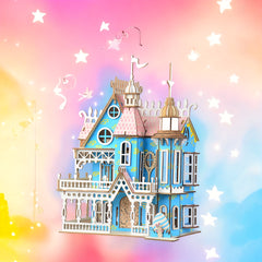 Dream Villa DIY 3D Wooden Puzzle Model