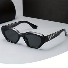 Men's UV Protection Polygonal Frame Sunglasses with Box