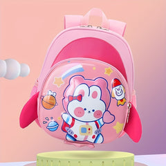 Rocket Shaped Schoolbag with Safety Leash for Kids