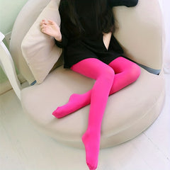Girls Dopamine Stockings Pantyhose Summer Breathable School Wear 2-8Y