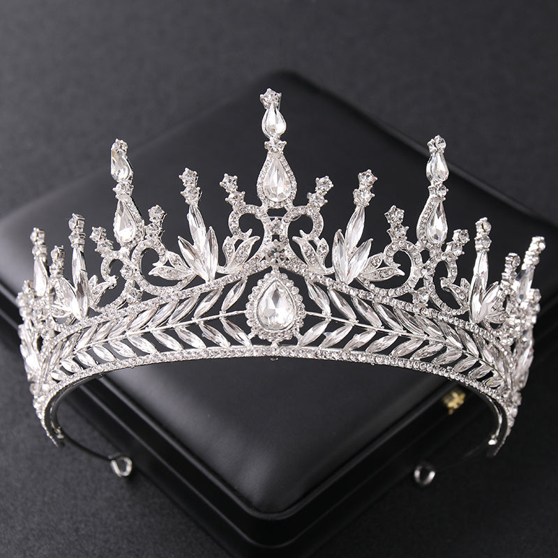 Bridal Wedding Tiara Crown Rhinestone Queen Costume