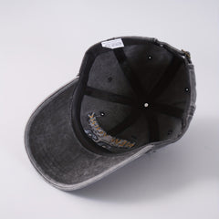 Men's Outdoor Baseball Cap Embroidered Letter Sport Peaked Hat
