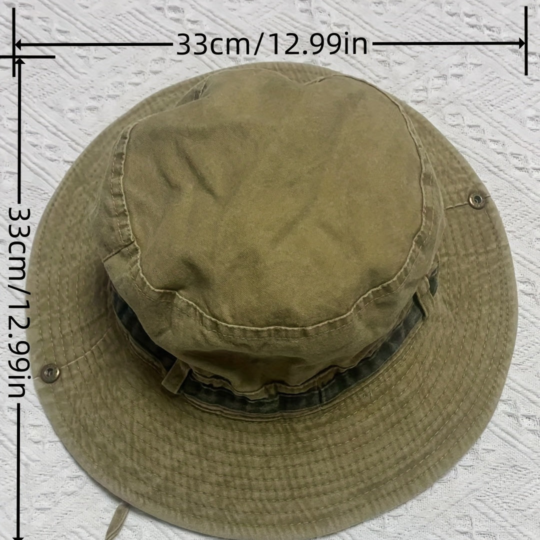 Vintage Fisherman's Hat Adult Birthday Gift Western Cowboy Sun Hat