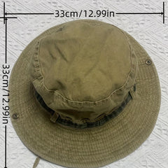Vintage Fisherman's Hat Adult Birthday Gift Western Cowboy Sun Hat