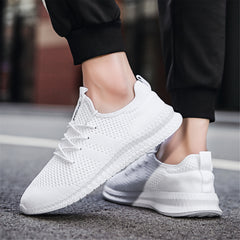 Women Running Shoes Breathable Sneakers Gym Tennis Lace Up Lightweight Shoes
