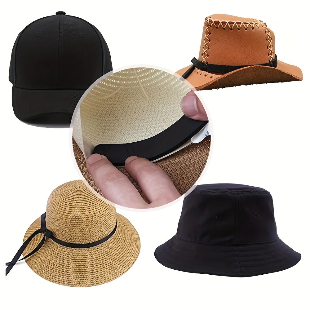 10pcs Hat Size Reducer Self Adhesive Foam Sizing Tape for Hat Cap