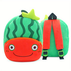 Cartoon Plush School Bag for Boys and Girls